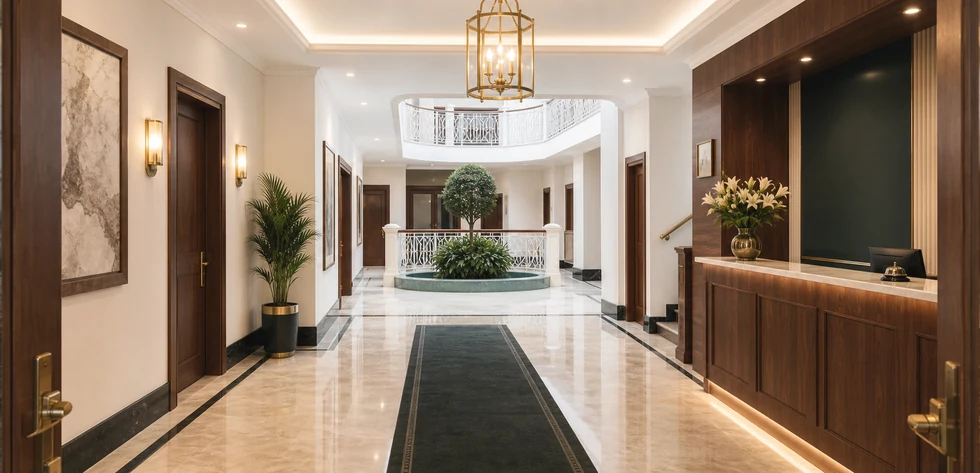 Perla Suit Butik Otel hizmetler ve lobi alanı